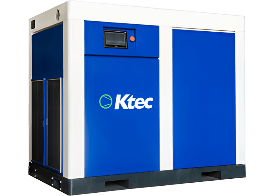 KTEC 2-stage screw air compressor